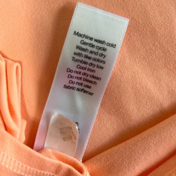 Athleta Tank Top Women's Racerback Size Small Peach - Picture 7 of 7